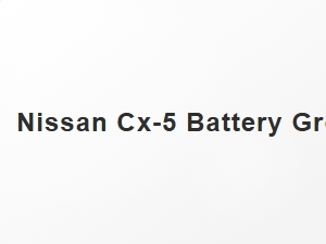 Nissan Cx 5 Battery Group Size Chart