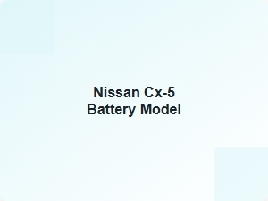Nissan Cx 5 Battery Model Details